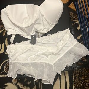 New WhiteTwo-Piece (lingerie)